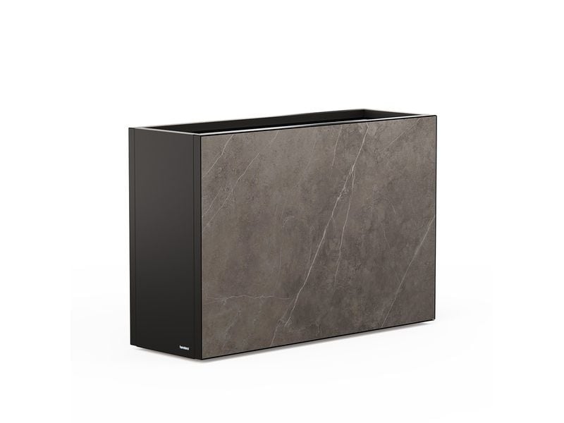 Herstera | Deko Trennwand Laminat | 120x40x80cm Marmor Laminat