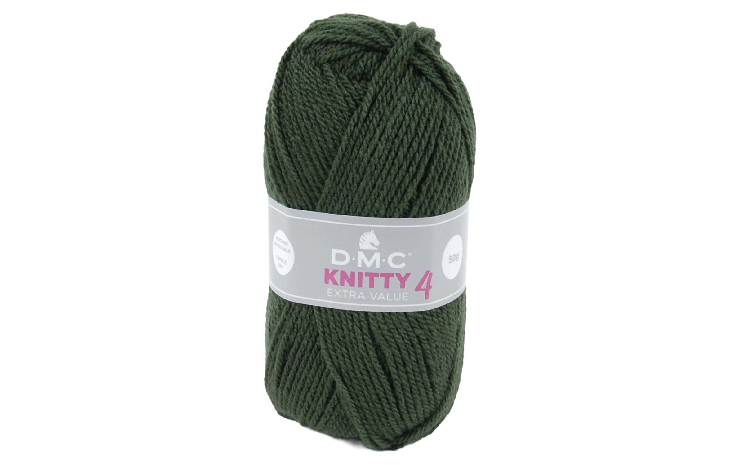 DMC Wolle Knitty 4 Mini, dunkelgrün