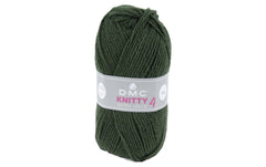 DMC Wolle Knitty 4 Mini, dunkelgrün