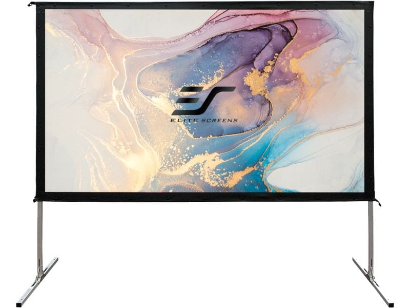 Elite Screens | YARD MASTER 2 - MOBILE OUTDOOR LEINWAND | 16:9 / CineWhite / 222 x 125