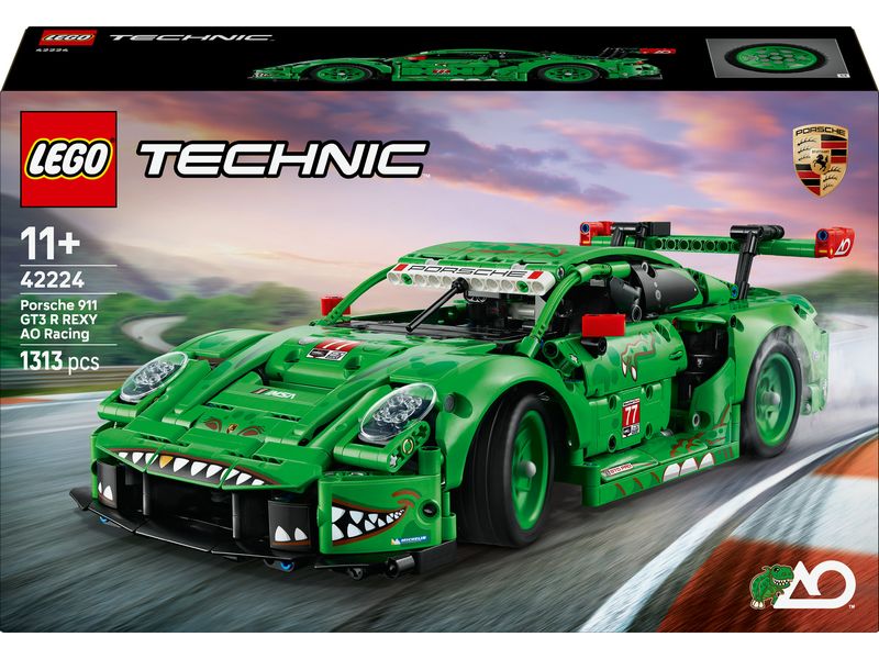 LEGO® | Porsche 911 GT3 R REXY AO Racing Rennwagen | LEGO Technic