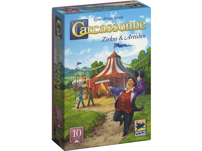 Hans im Glück | Carcassonne - Zirkus & Artisten (d) | Gesellschaftsspiele