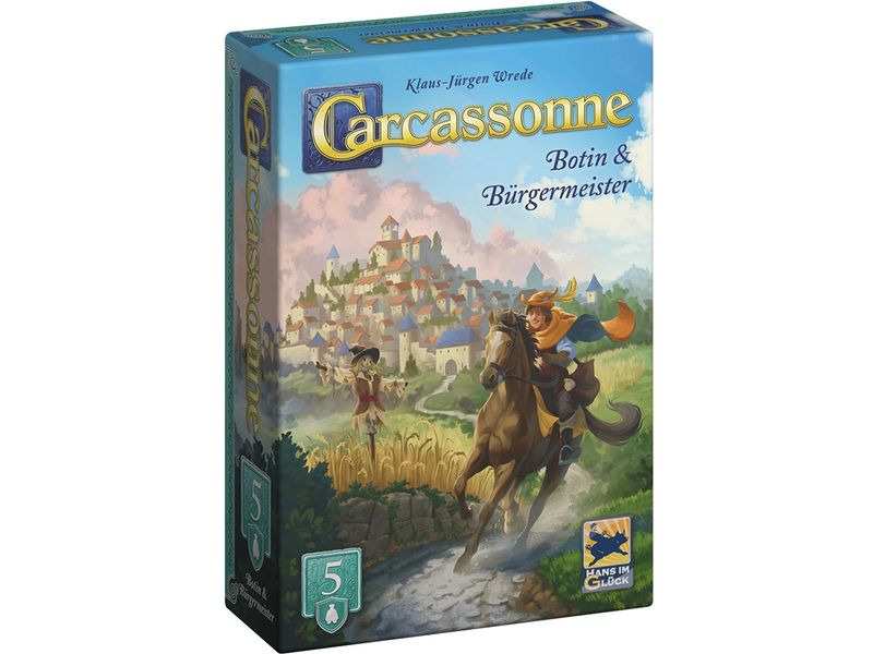 Hans im Glück | Carcassonne - Botin & Bürgermeister (d) | Gesellschaftsspiele