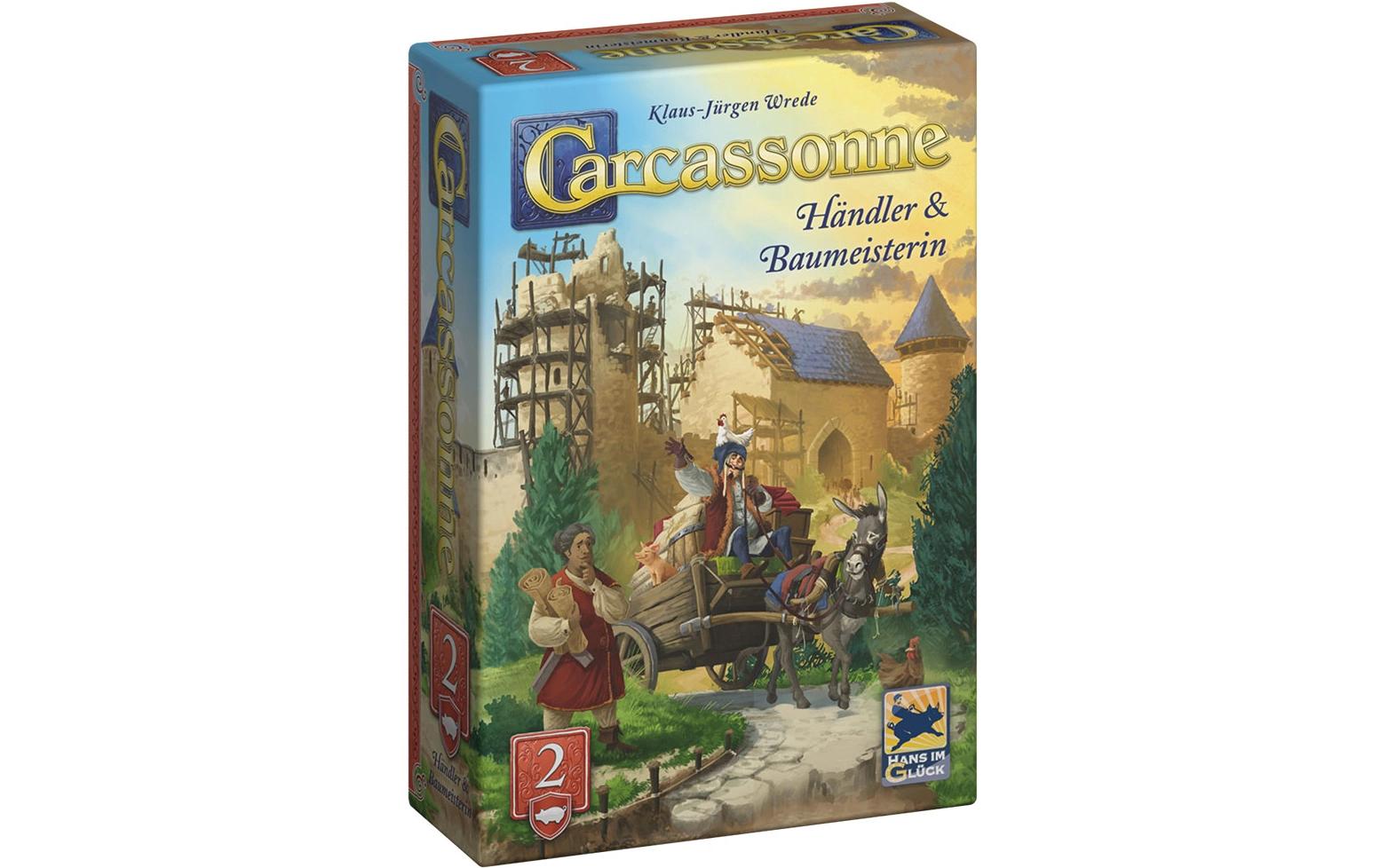 Carcassonne - Händler & Baumeisterin (d)