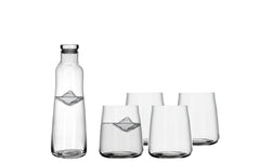 Lyngby Karaffenset Zero, 5 tlg Clear