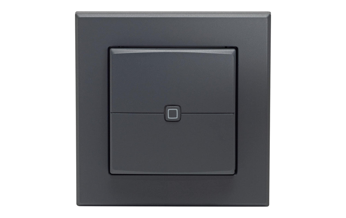 Homematic IP Wandtaster 2-fach, anthrazit