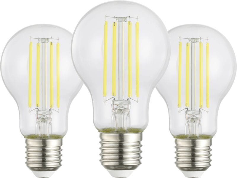EGLO Leuchten | Eglo Leuchtmittel E27 3er Pack | 7.2W, Warmweiss, 2700K, nicht dimmbar