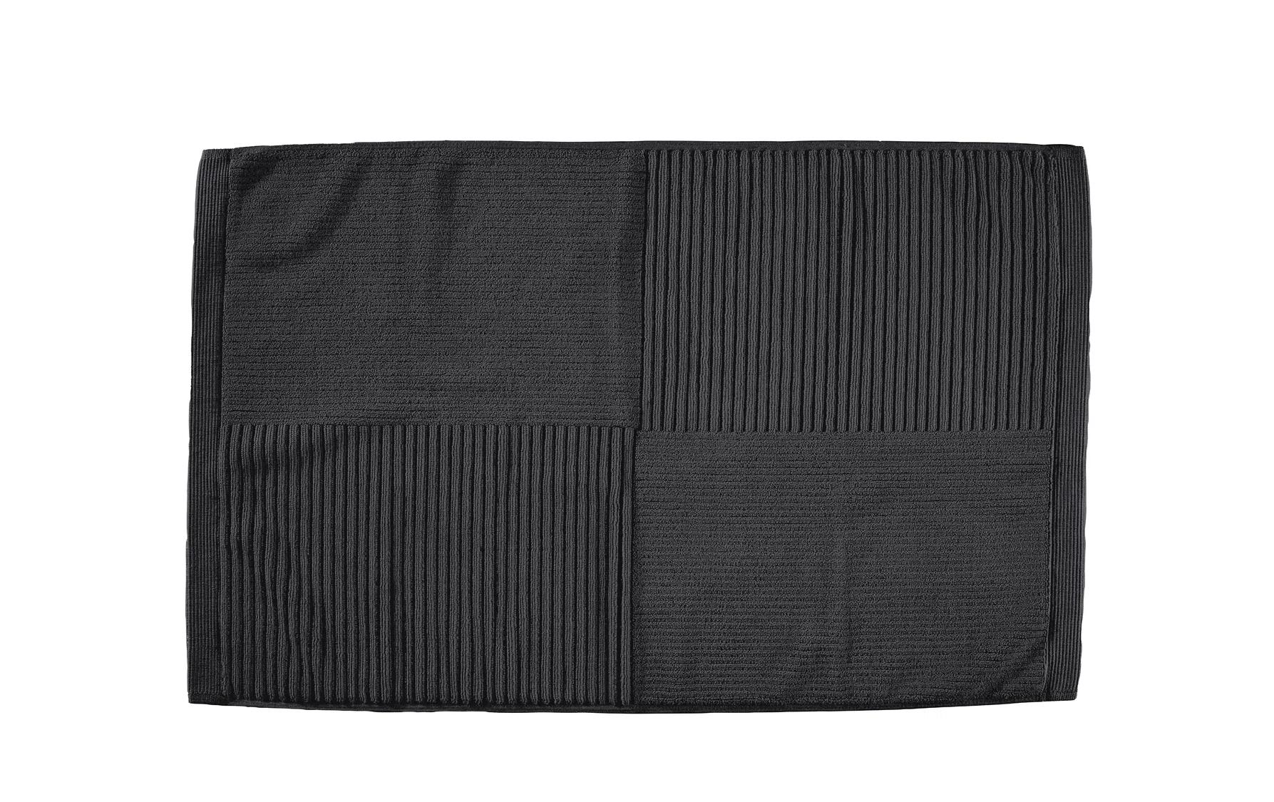 Zone Badeteppich Classic 80x50 cm, Black