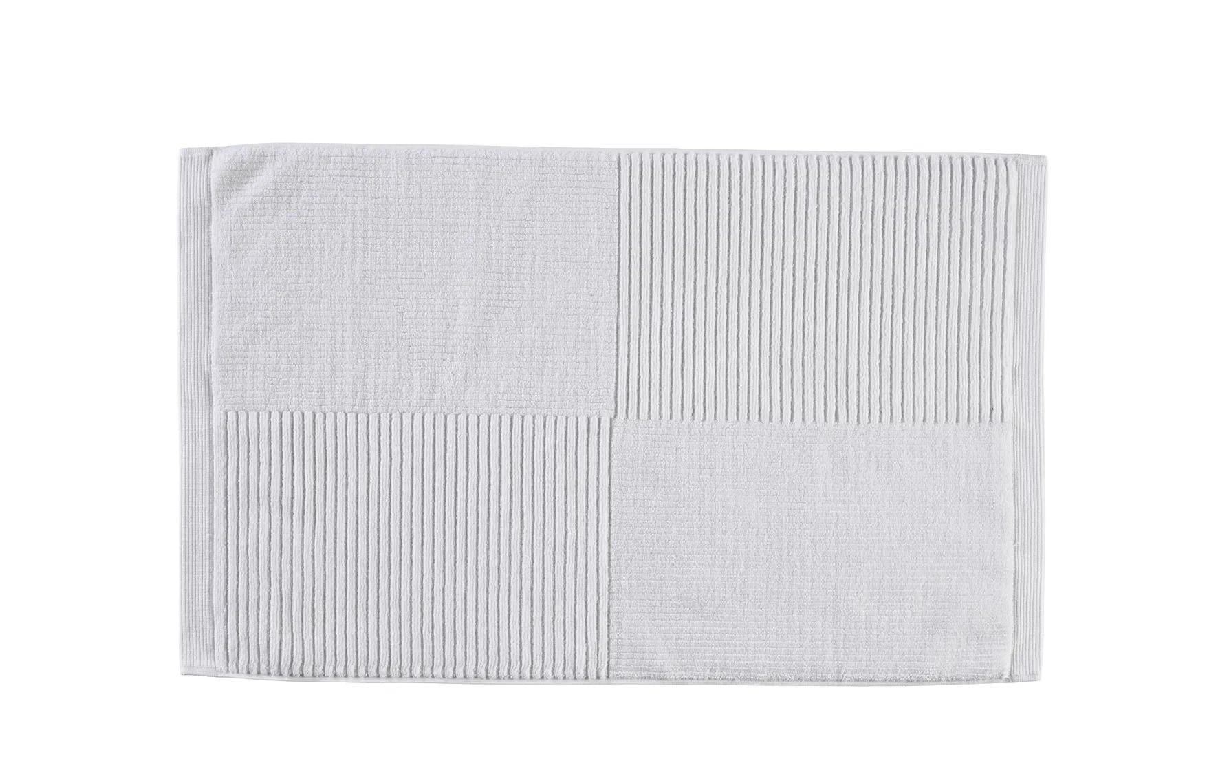 Zone Badeteppich Classic 80x50 cm, White