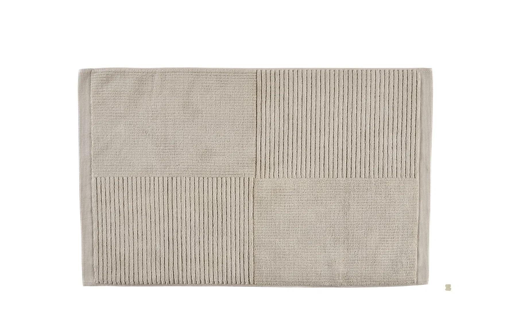 Zone Badeteppich Classic 80x50 cm, Sand