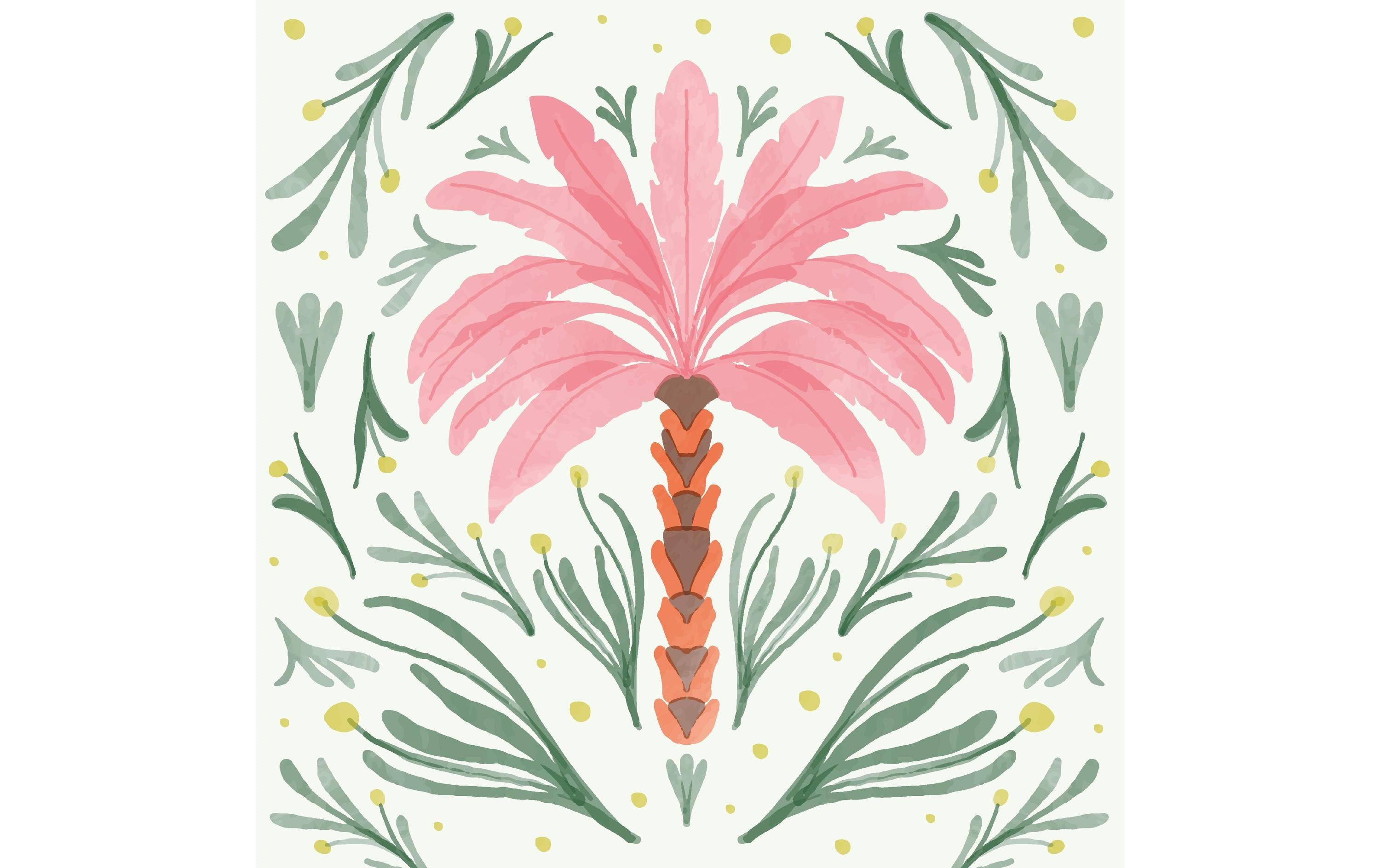 Paper+Design ServiettenPalmOasis