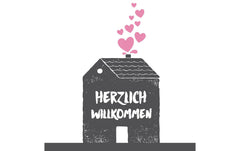 Paper+Design Servietten Willkommen