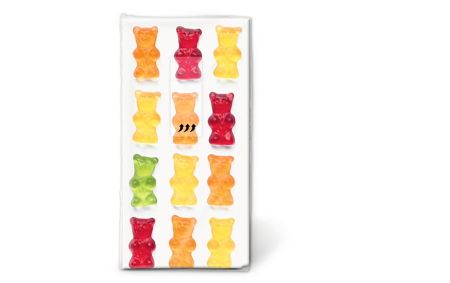 Paper+Design Taschentuch Jelly babies