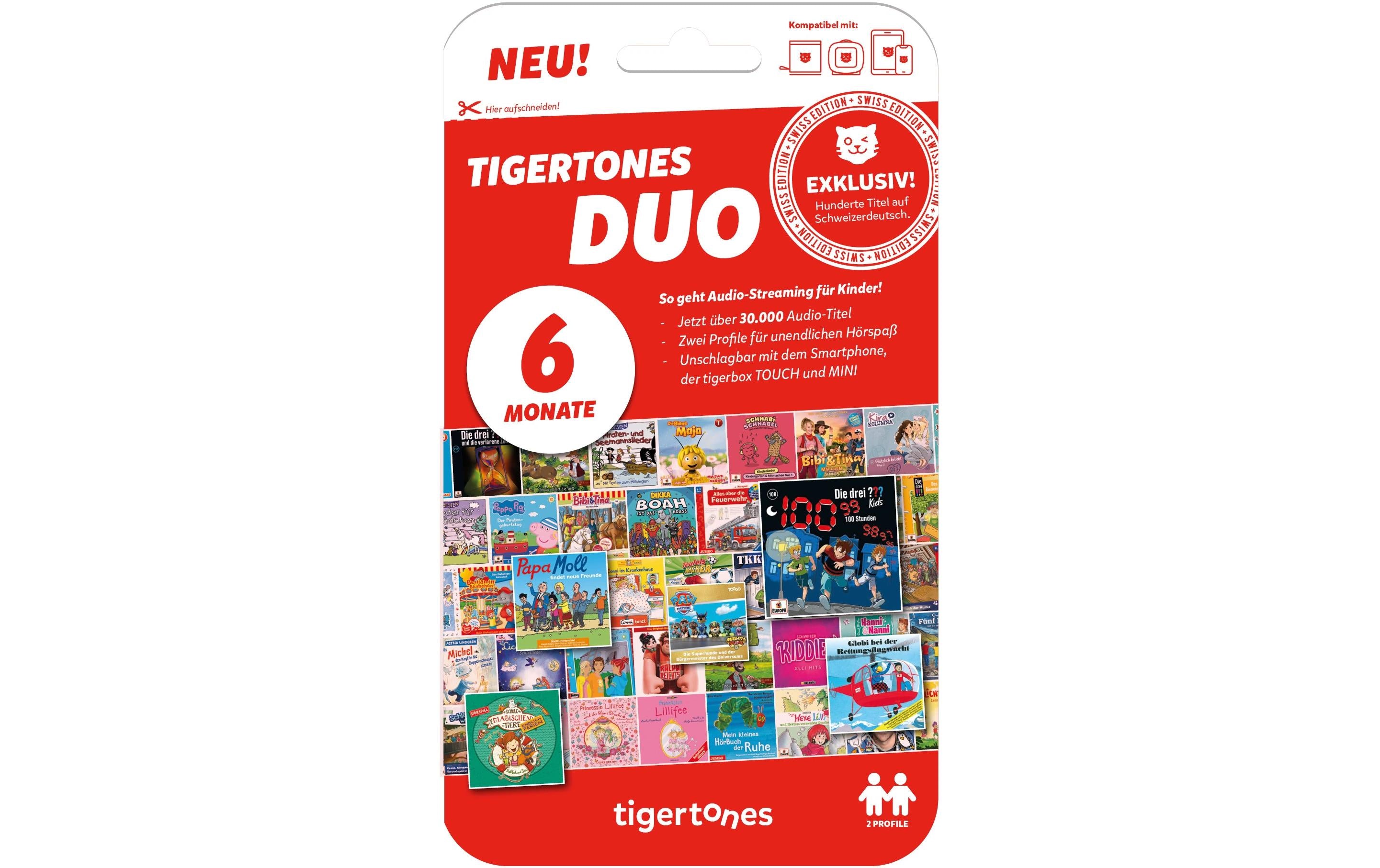 tigertones DUO - Ticket 6 Monate