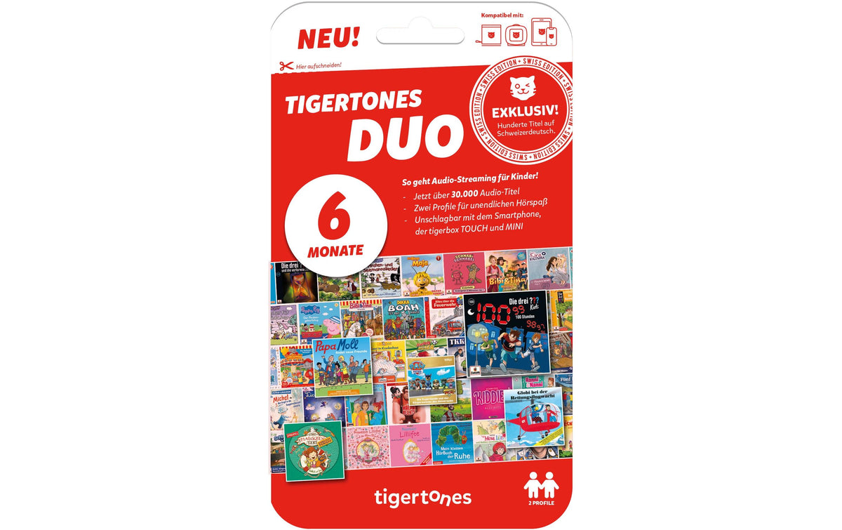 tigertones DUO - Ticket 6 Monate