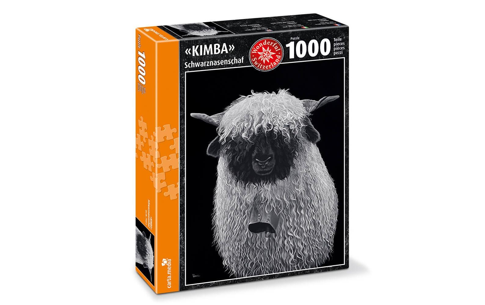 1000 Teile Puzzle Kimba Schwarznasenschaf