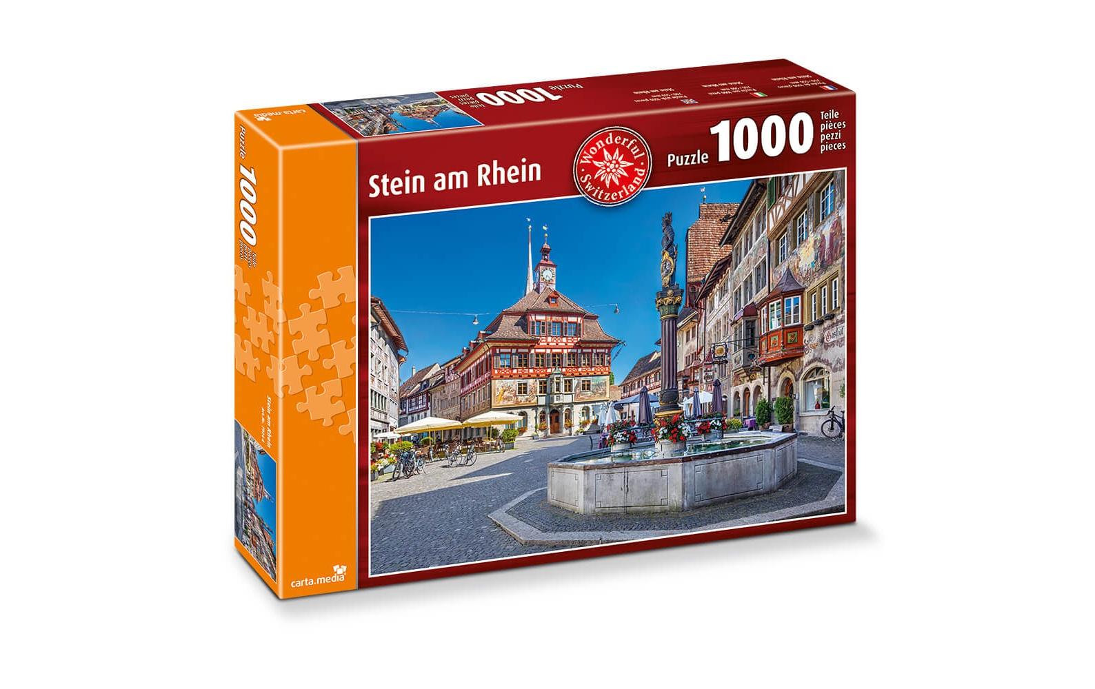 1000 Teile Puzzle Stein am Rhein