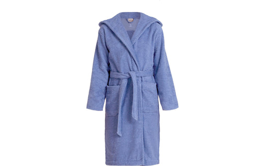 Möve | Bademantel Superwuschel Kids | Grösse 152, Farbe: Cornflower