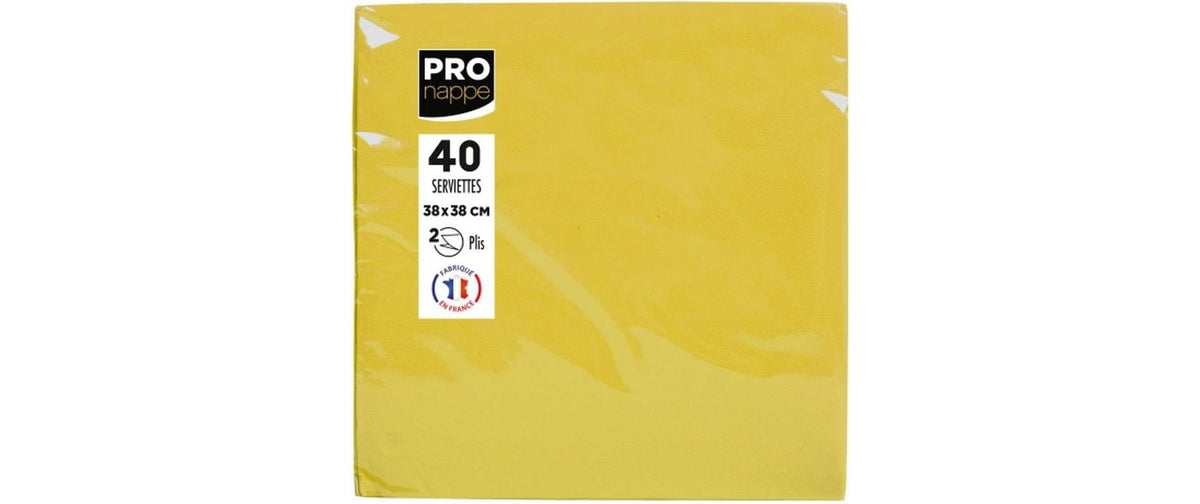 PRO nappe Servietten 38x38 cm, 40 Stück