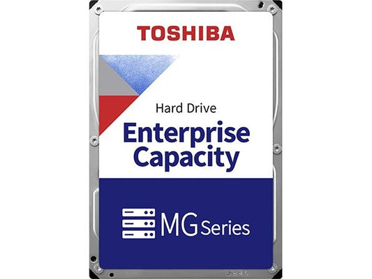 Toshiba | Enterprise Capacity MG10-D 10TB | SATA 6GB/s, 7200rpm, 512MB Cache, CMR, 512e
