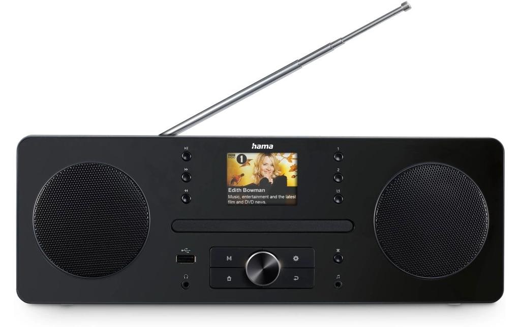 Hama Digitalradio DIR1570CBT, Stereo, Schw.