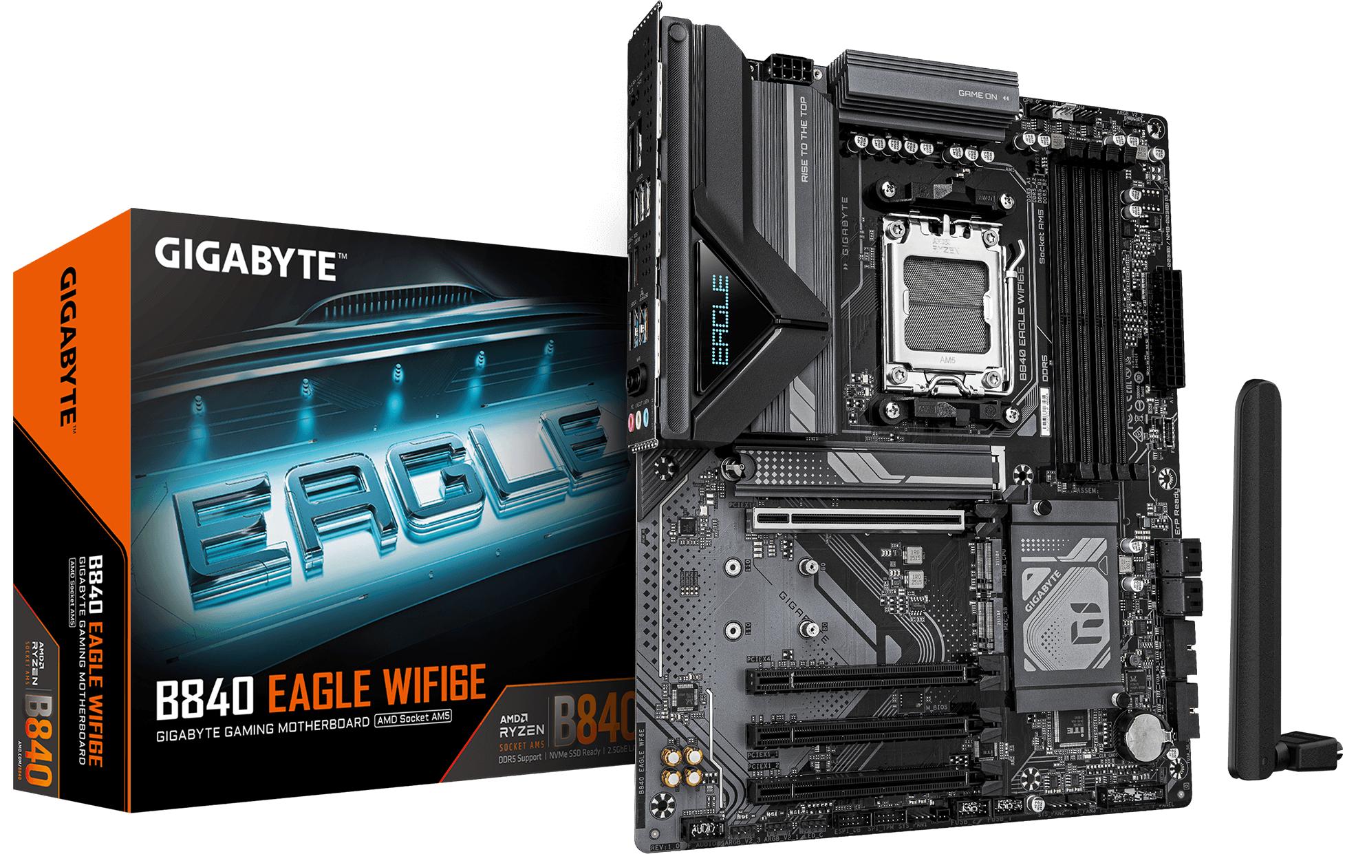 Gigabyte B840 EAGLE WF6E, ATX