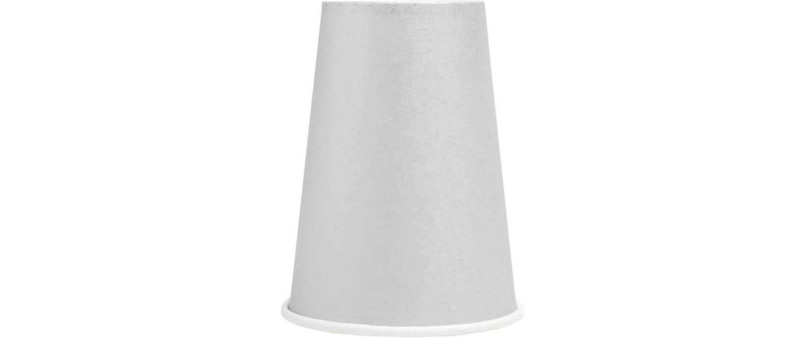 PRO nappe Einweg-Becher Silber, 15 Stück