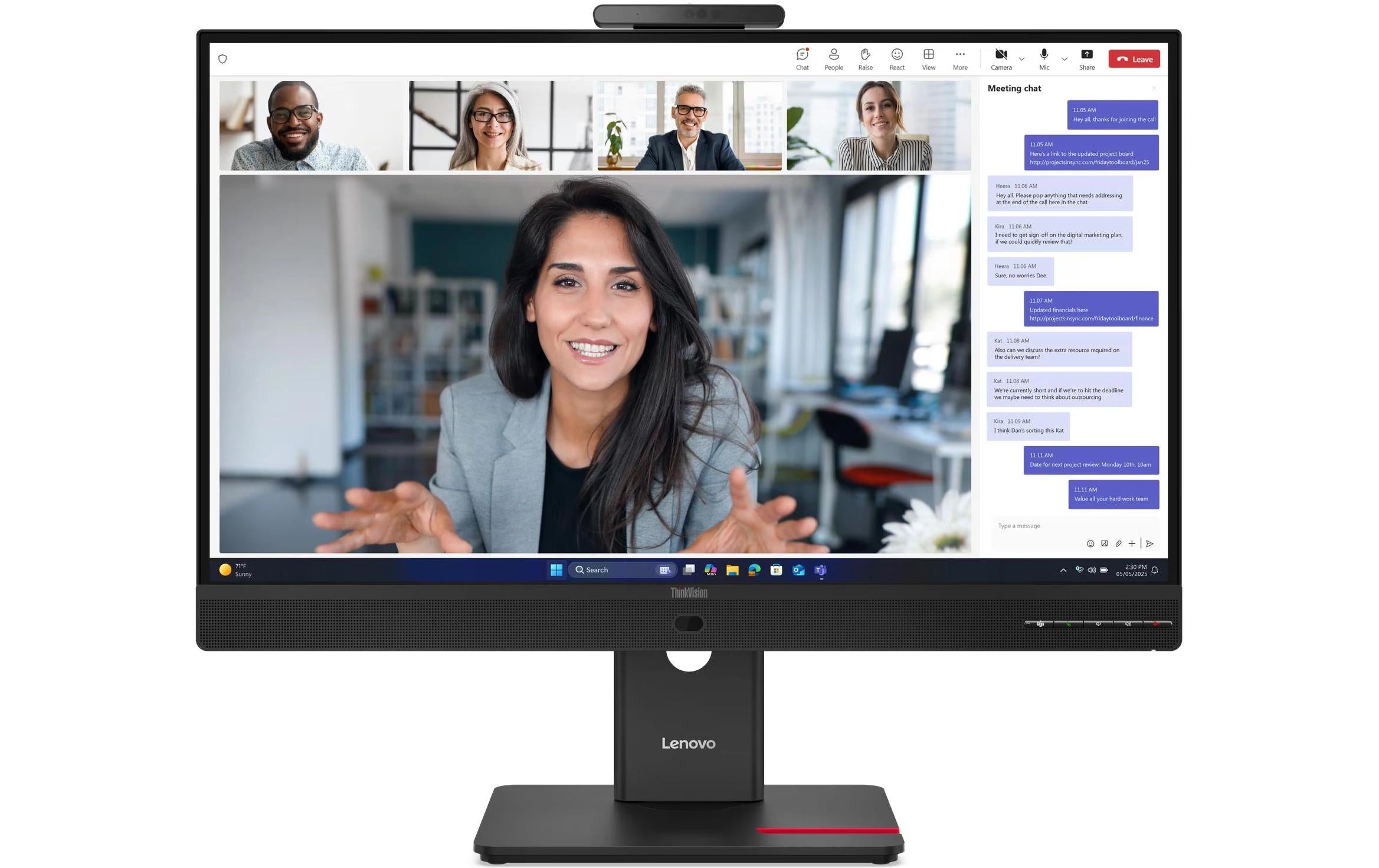 Lenovo TV T27qd-4v, 27, 16:9, 2560x1440
