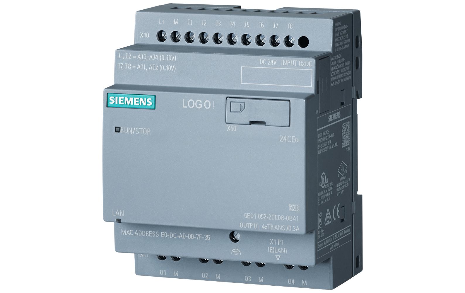 Siemens LOGO! 8.4 Grundgerät 24CEO