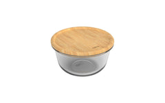 Rotho | Glasdose mit Bambusdeckel NALA | 1 l