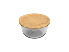 Rotho | Glasdose mit Bambusdeckel NALA | 1 l