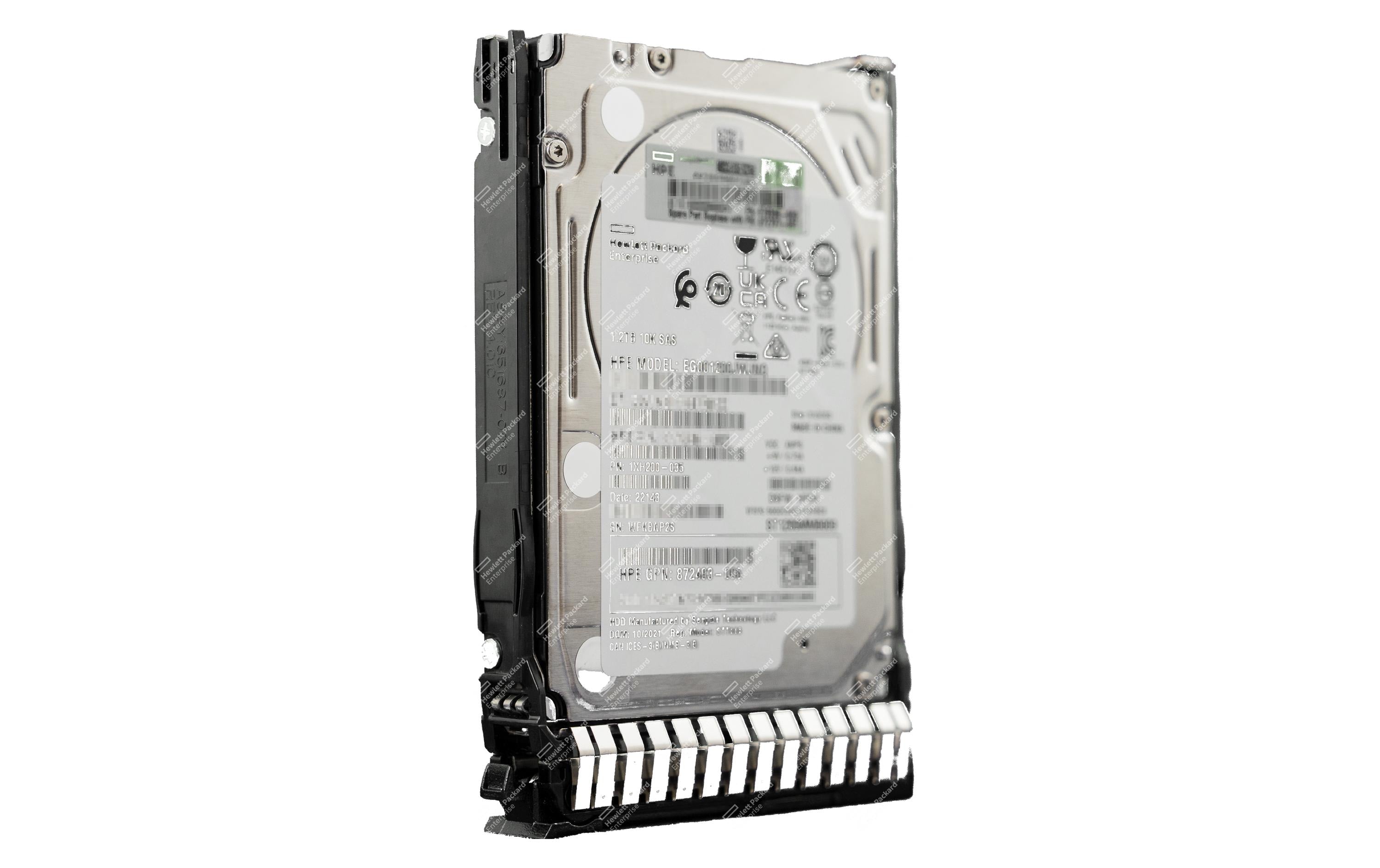 HD HPE 12G 2.5 SAS 1.2TB 10k SC - SPARE