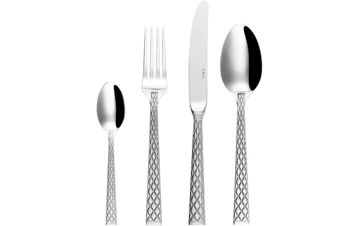 Sola Coco Deco poliert Besteckset 24-tlg