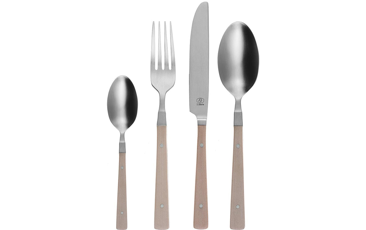 Sola Image Maple Wood Besteckset 24-tlg