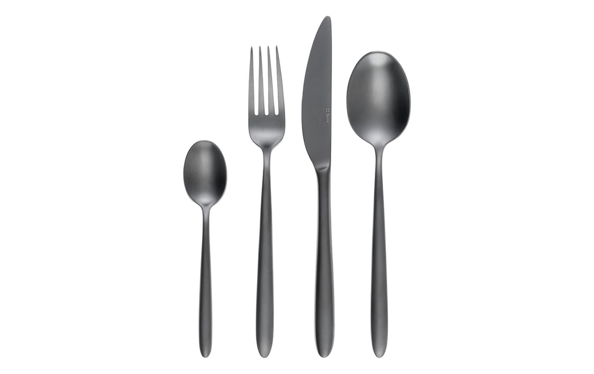 Sola Gaya Exeter Grau Besteckset 16-tlg