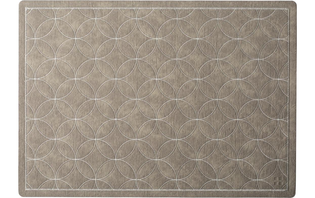 Lunasol Elements Stich Tischset taupe