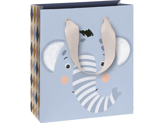 Stewo | Geschenktasche Buba | Grösse: 18x8x21, blau