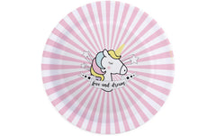 ScrapCooking Pappteller Einhorn D23cm