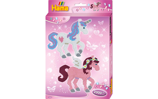 Hama | Bügelperlen Geschenkpackung | Traumpferde, 2000 Stk.