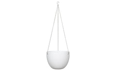 scheurich | Übertopf Hängeampel | Alaska Weiss, 21 cm