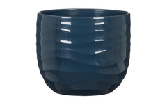 scheurich | Übertopf Breeze Keramik | Deep Ocean, 21 cm