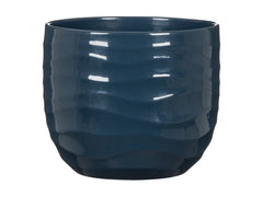 scheurich | Übertopf Breeze Keramik | Deep Ocean, 21 cm