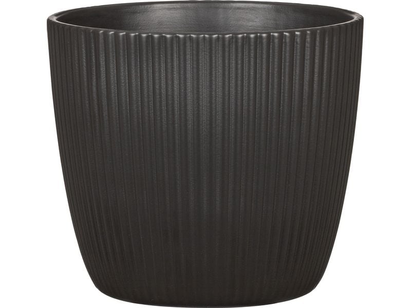 scheurich | Übertopf Aura Keramik | Anthrazit, 19 cm