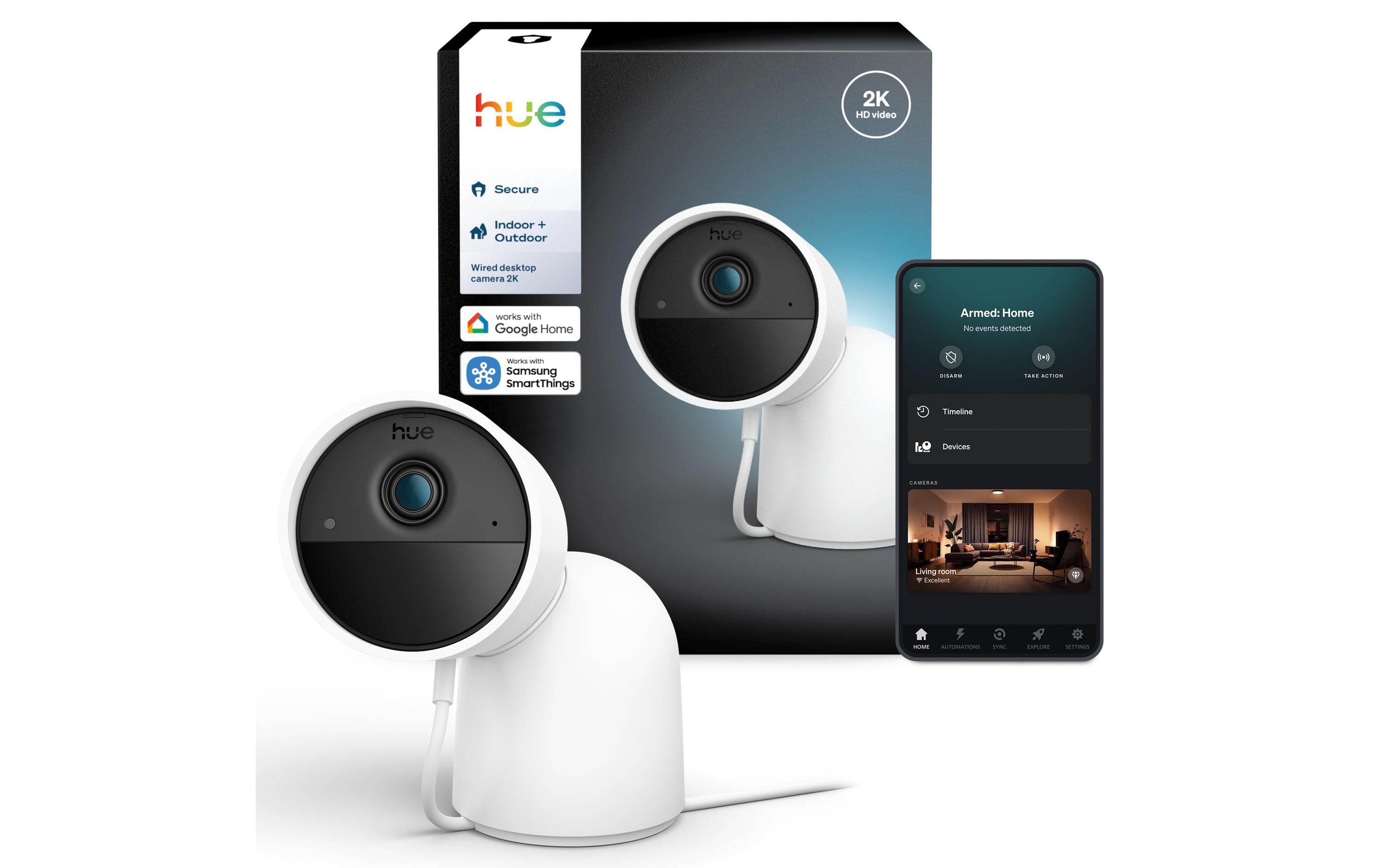 Philips Hue Secure Kamera 2K