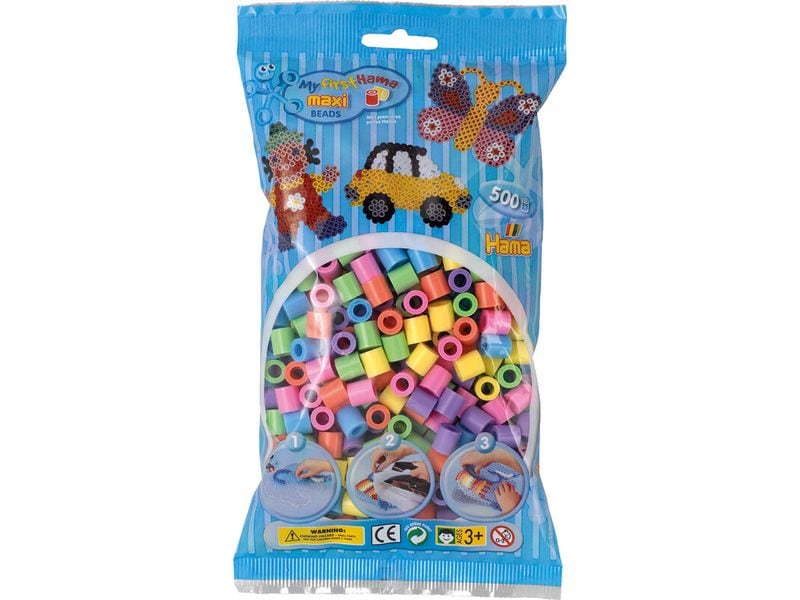 Hama | Bügelperlen pastell | 500 Stk.