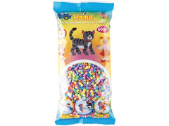 Hama | Bügelperlen midi | pastell mix 50, 6000 Stk.