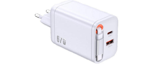 Schönenberger 67W GaN 2-Port Fast weiss