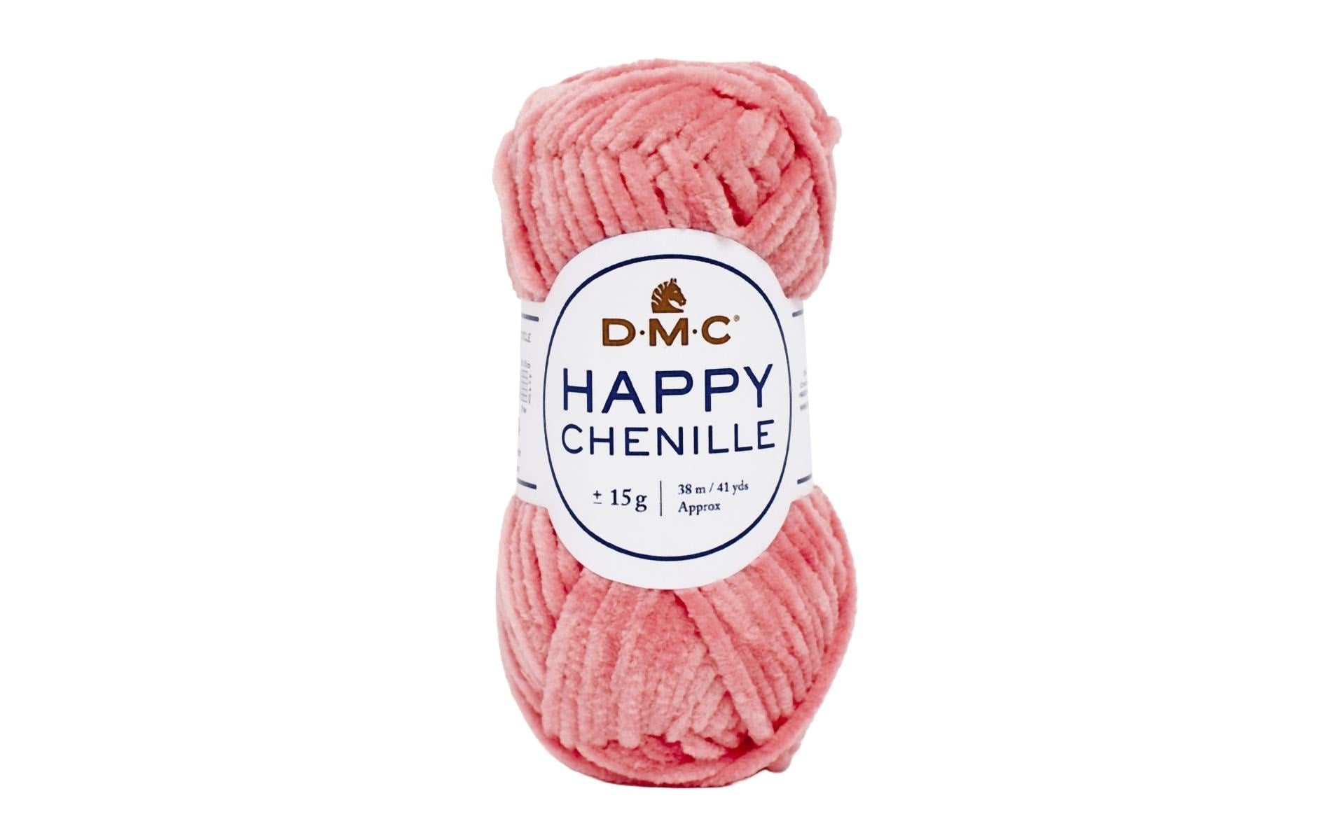 DMC Wolle Happy Chenille, rosa