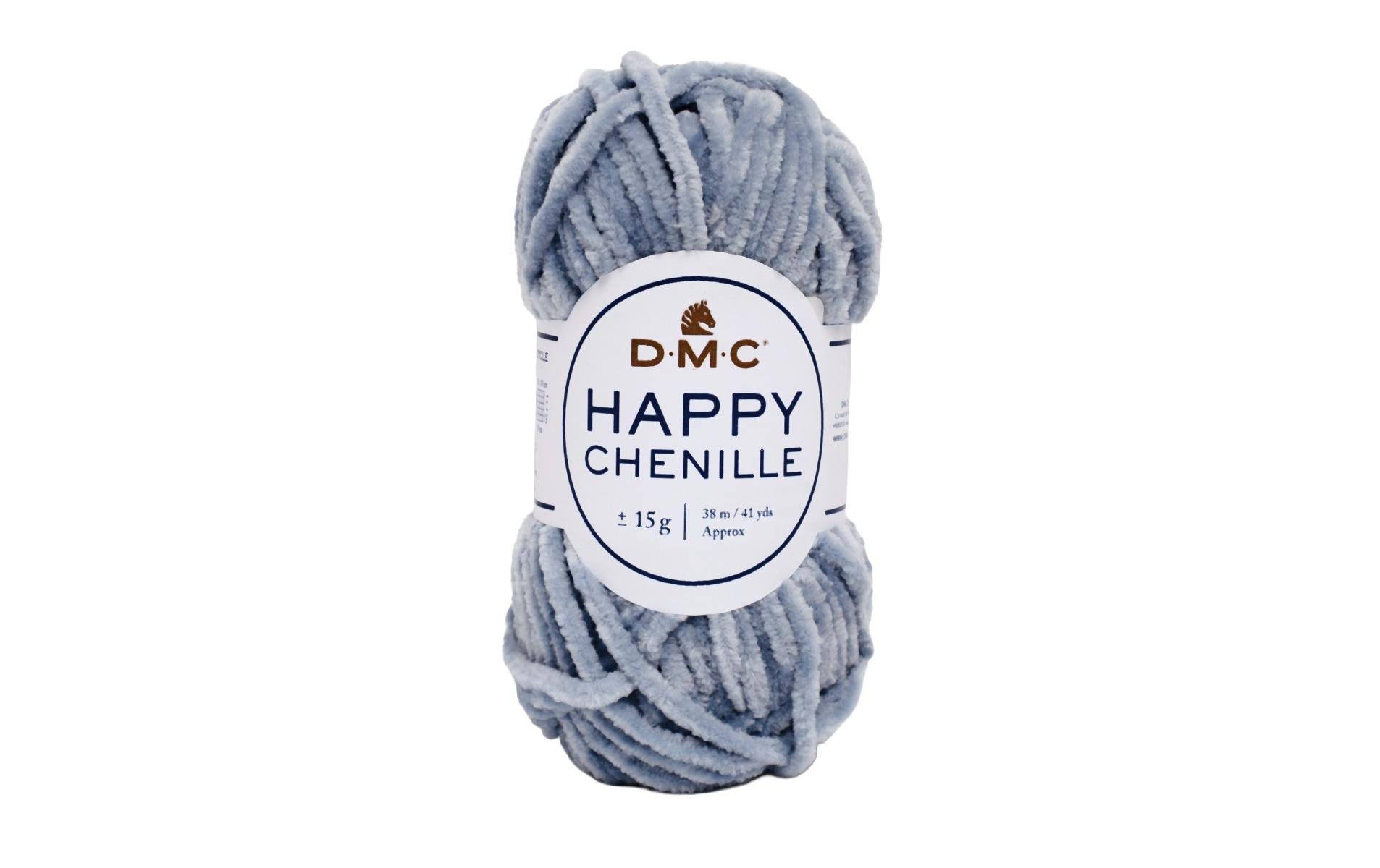 DMC Wolle Happy Chenille, graublau