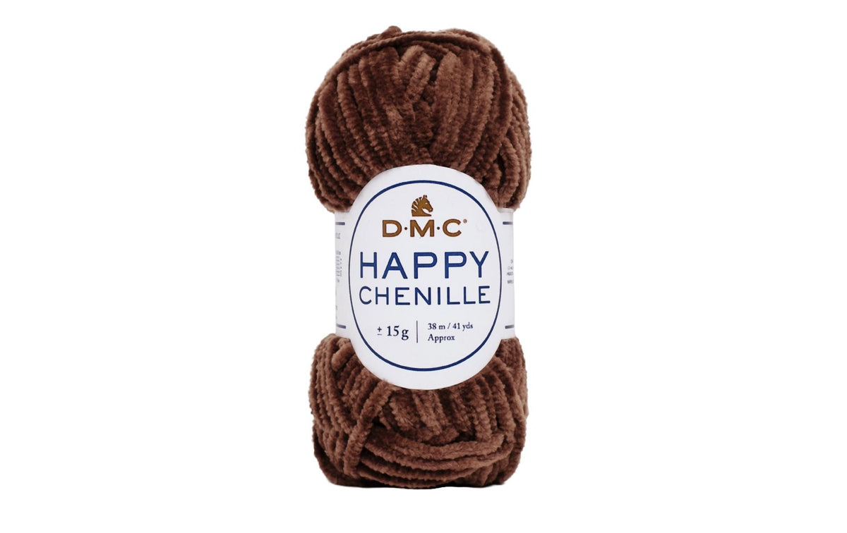 DMC Wolle Happy Chenille, braun